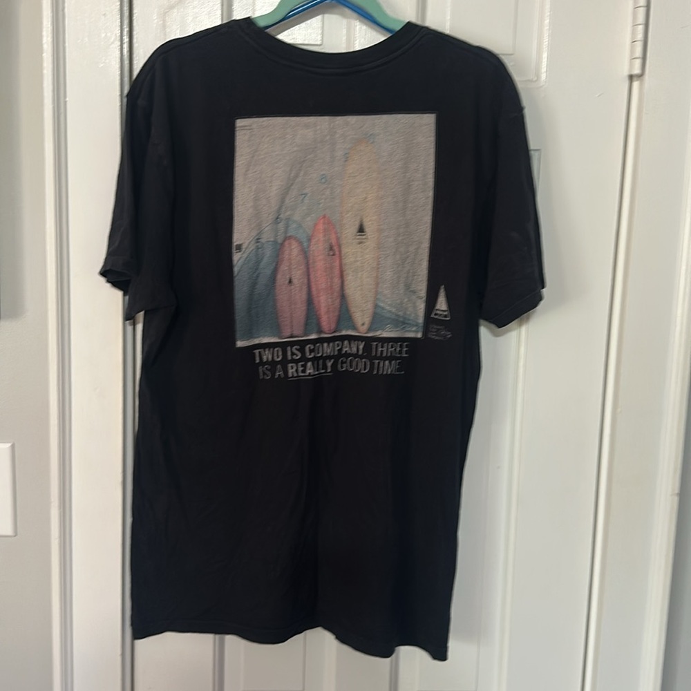 O’Neill black surf T-Shirt size large